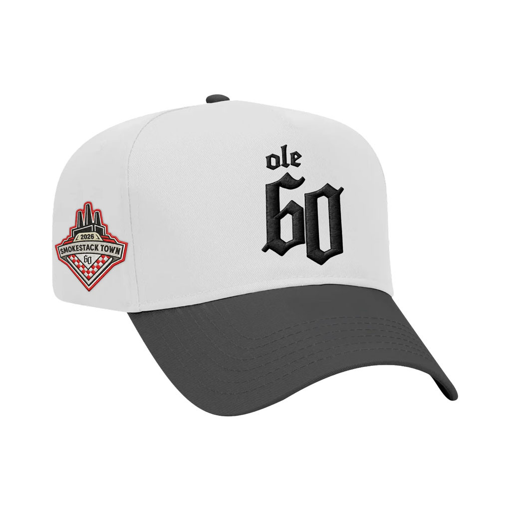 Ole 60 Merch 2026 Smokestack Town Two Tone Hat Embroidered Music Lover Gifts For Him - Kdjoy