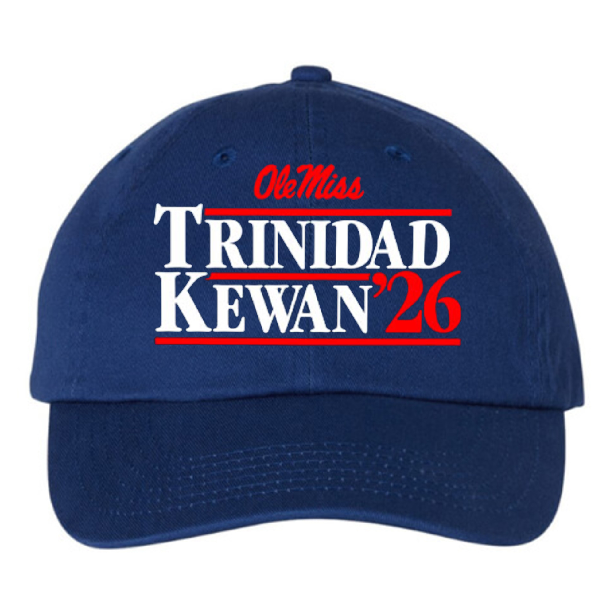 Ole Miss Trinidad Kewan 26 Hat Embroidered Ole Miss Rebels Merch Best Gifts For Him - Kdjoy