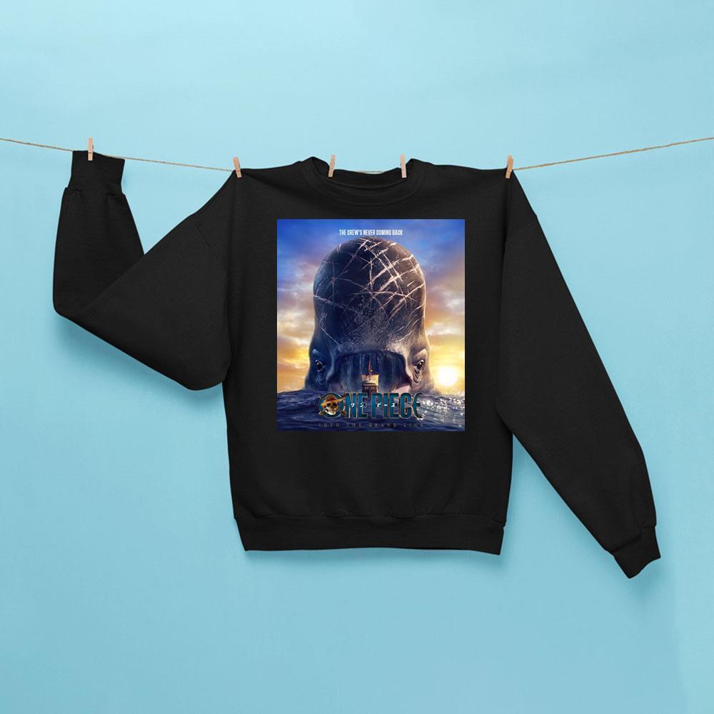 One Piece Live Action 2 2026 Sweatshirt Black One Piece Merch Gifts For Guys - Kdjoy