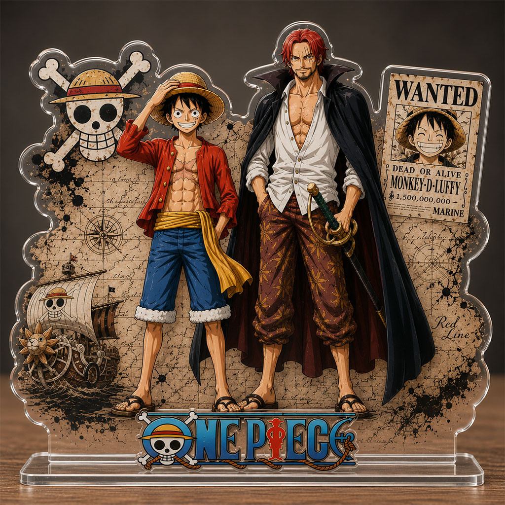 One Piece Pirate Captain Duo Acrylic Plaque One Piece Merch 2026 Anime Adventure Fan Gift - Kdjoy One Piece Pirate Captain Duo Acrylic Plaque One Piece Merch 2026 Anime Adventure Fan Gift - Kdjoy