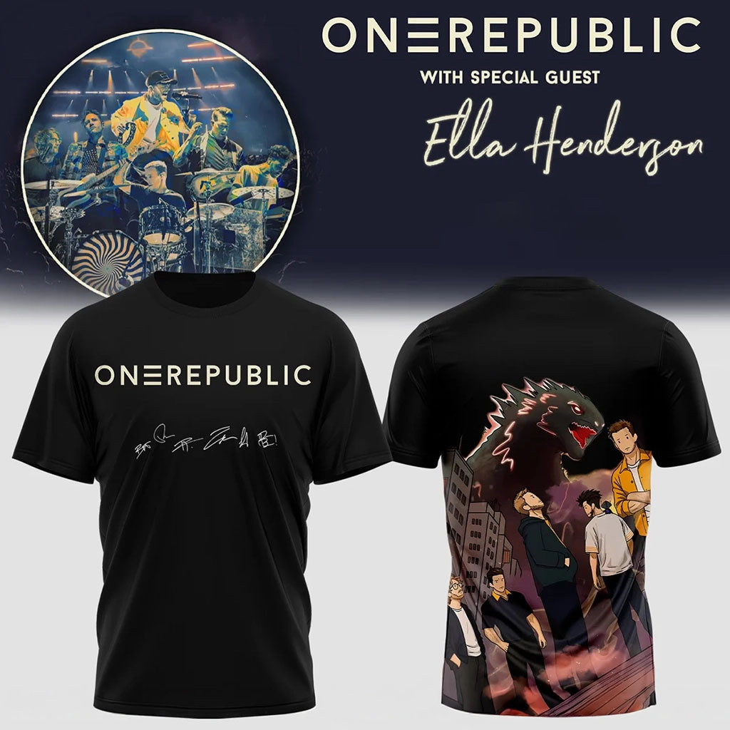 OneRepublic Merch 2026 Beautiful Colors T-Shirt Music Related Gifts For Guys - Kdjoy