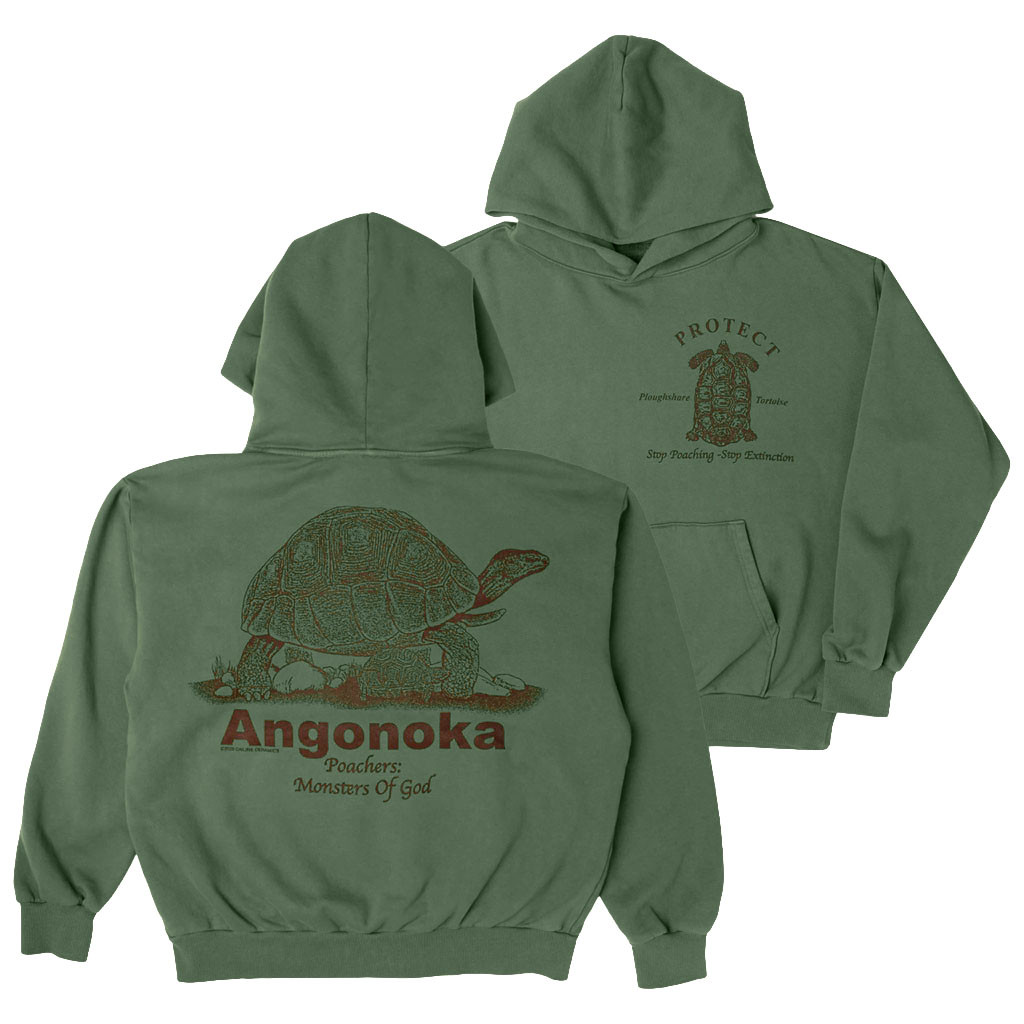 Online Ceramics Merch 2026 Protect the Ploughshare Tortoise Hoodie Monsters Of God Merch - Kdjoy