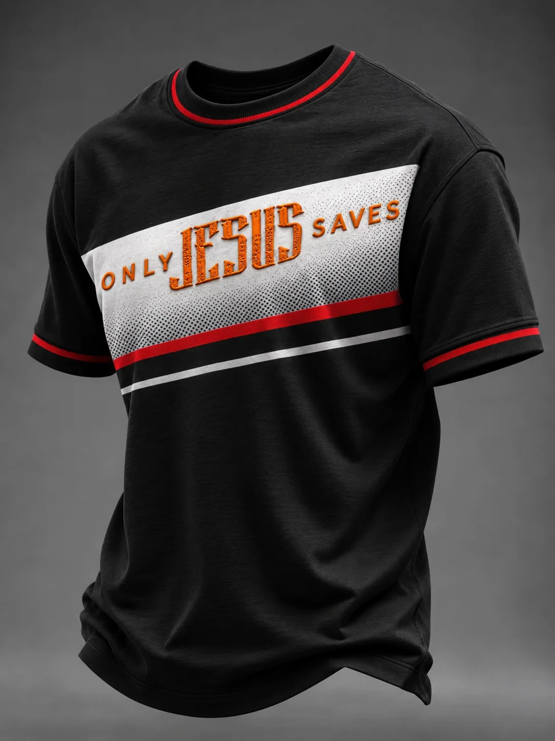Only Jesus Saves T-Shirt Faith Based Clothing Unique Christian Gifts For Men - Kdjoy