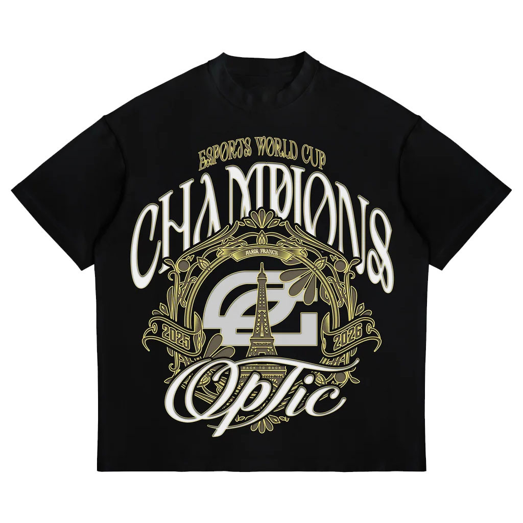 OpTic Gaming Merch 2026 EWC Champions T-Shirt Esport World Cup Champions OpTic Merch Fan Gifts - Kdjoy