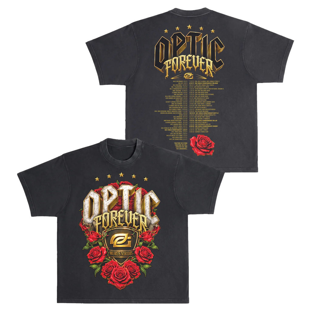 OpTic Gaming Merch 2026 OpTic Forever Champs T-Shirt Esport Fan Shirt Gift For Him