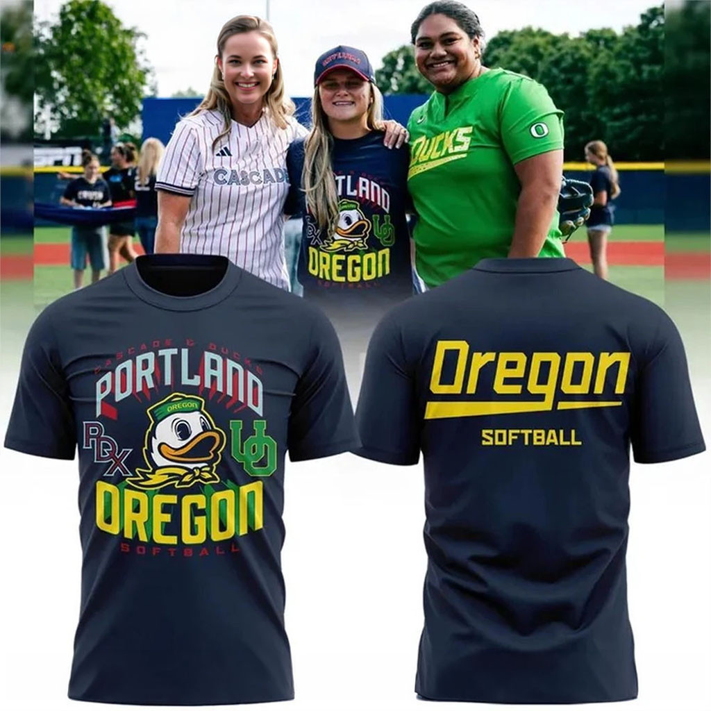 Oregon Ducks Softball Portland Cascade 2026 Shirt Oregon Ducks Merch Sports Fan Gifts Ideas - Kdjoy Oregon Ducks Softball Portland Cascade 2026 Shirt Oregon Ducks Merch Sports Fan Gifts Ideas - Kdjoy