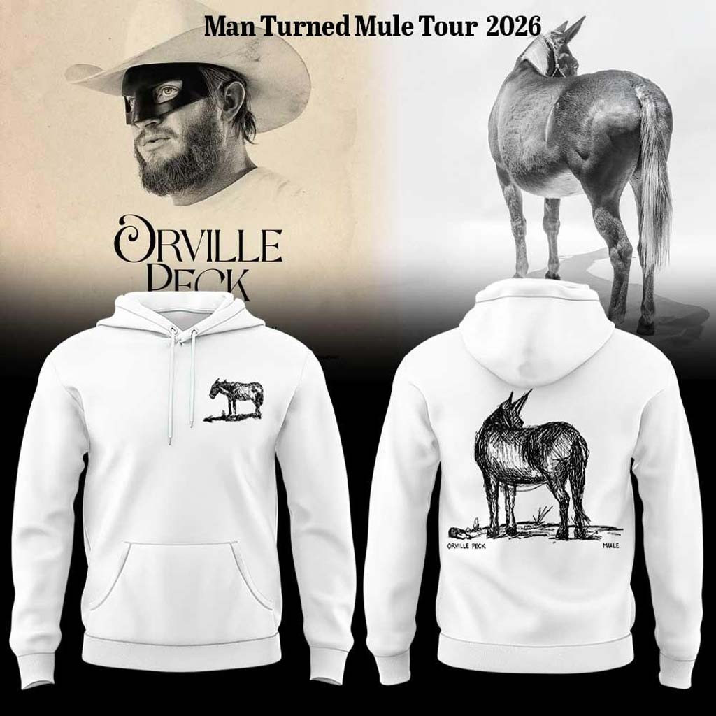Orville Peck Man Turned Mule Tour 2026 Hoodie Orville Peck Merch Present For Music Lovers - Kdjoy