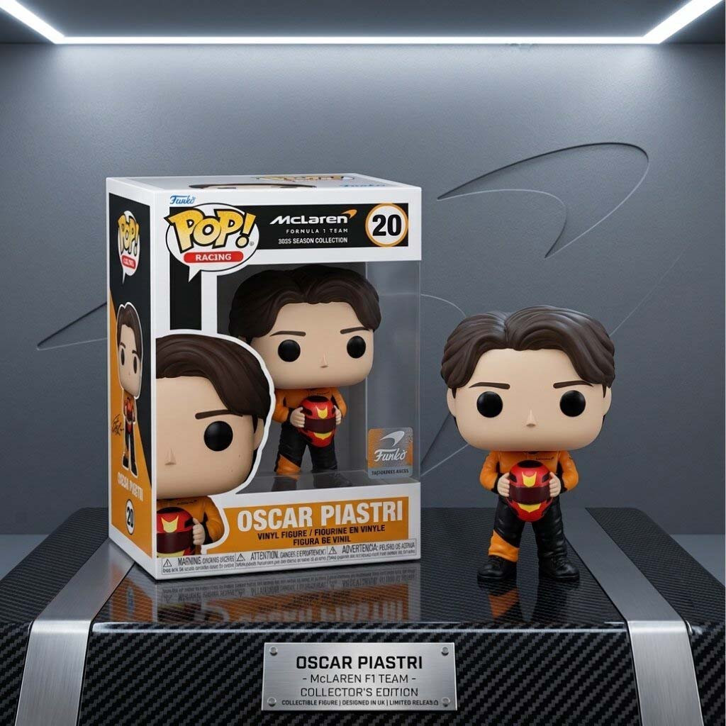 Oscar Piastri McLaren F1 20 Funko Pop Oscar Piastri Merch Gifts For Racing Lovers - Kdjoy