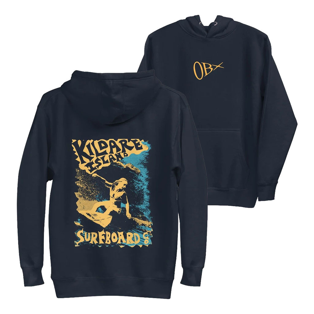 Outer Banks Merch 2026 Kildare Island Hang Ten Hoodie Surfboard Hoodie Gift For Sisters - Kdjoy