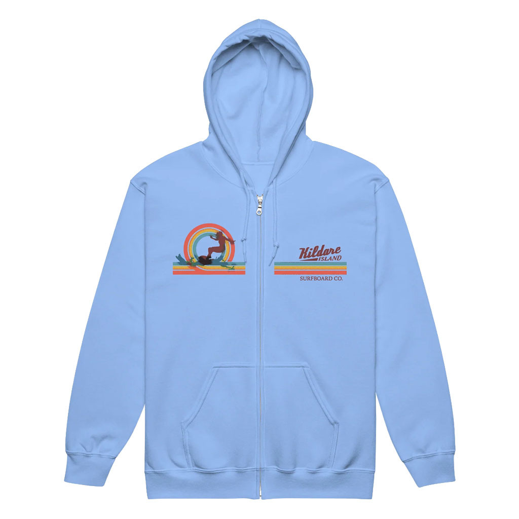 Outer Banks Merch 2026 Kildare Island Surfboard Co Zip Hoodie Present For Friends - Kdjoy