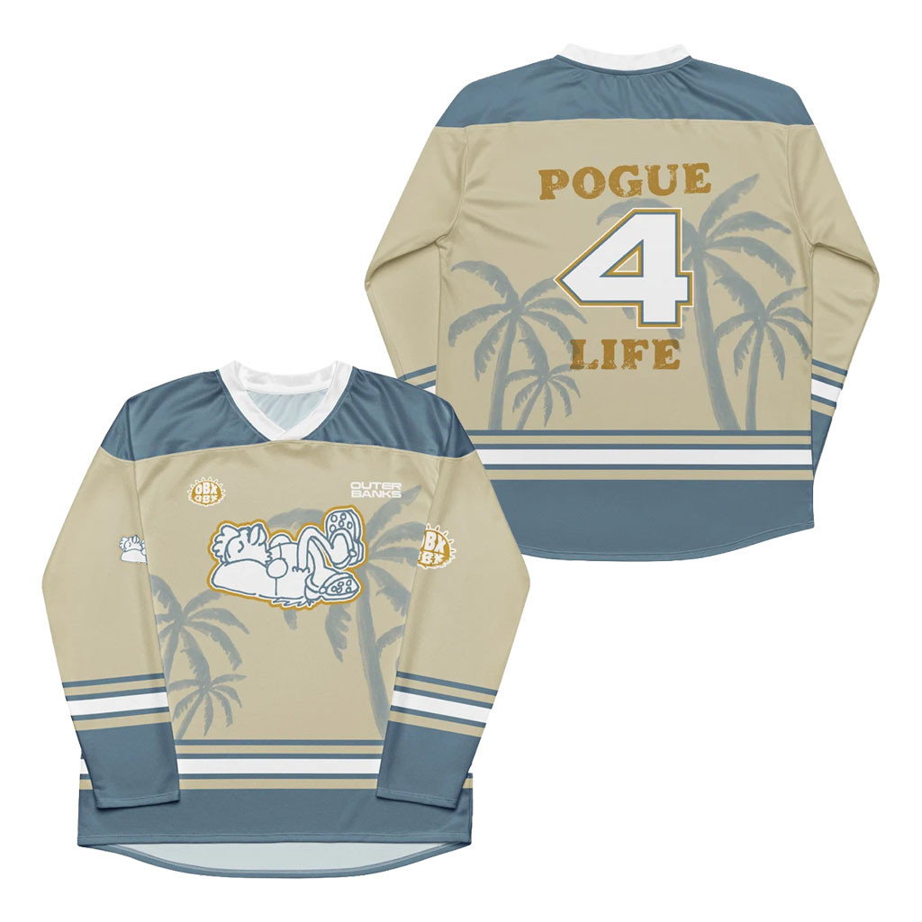 Outer Banks Merch 2026 Outer Banks Pogue Life Hockey Jersey Unique Gift For Brothers - Kdjoy