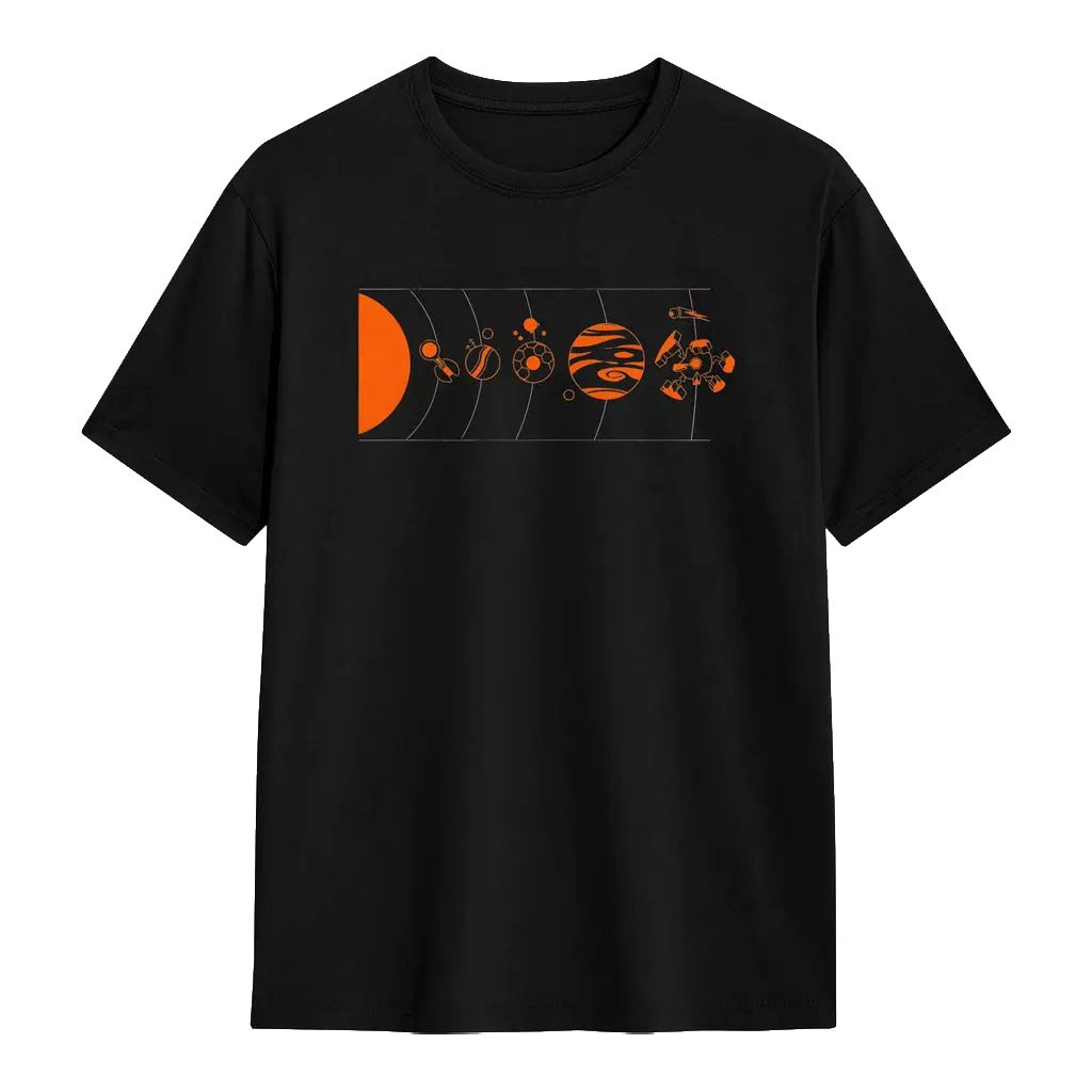 Outer Wilds Merch 2026 Vintage Solar System T-Shirt Gift Idea For Video Game Lover - Kdjoy Outer Wilds Merch 2026 Vintage Solar System T-Shirt Gift Idea For Video Game Lover - Kdjoy