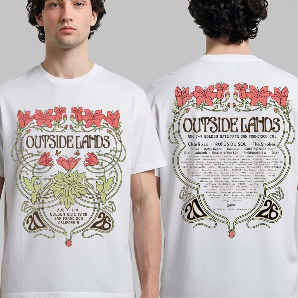 Outside Lands 2026 Festival T-Shirt Outside Lands Merch Birthday Gift For Brother - Kdjoy