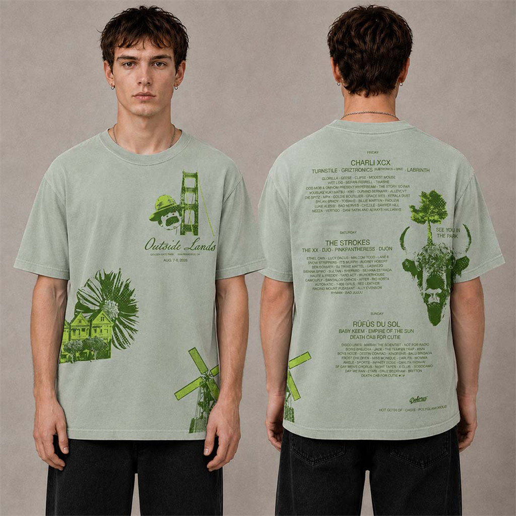 Outside Lands 2026 Festival T-Shirt Outside Lands Merch Unique Gifts For Men - Kdjoy