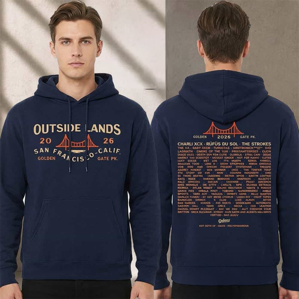Outside Lands 2026 Golden Gate Park In San Francisco Hoodie Outside Lands Merch Gift - Kdjoy