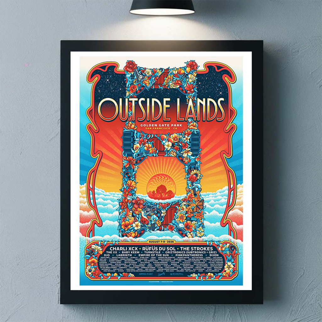 Outside Lands 2026 Golden Gate Park In San Francisco Poster Outside Lands Merch Gifts For Her - Kdjoy