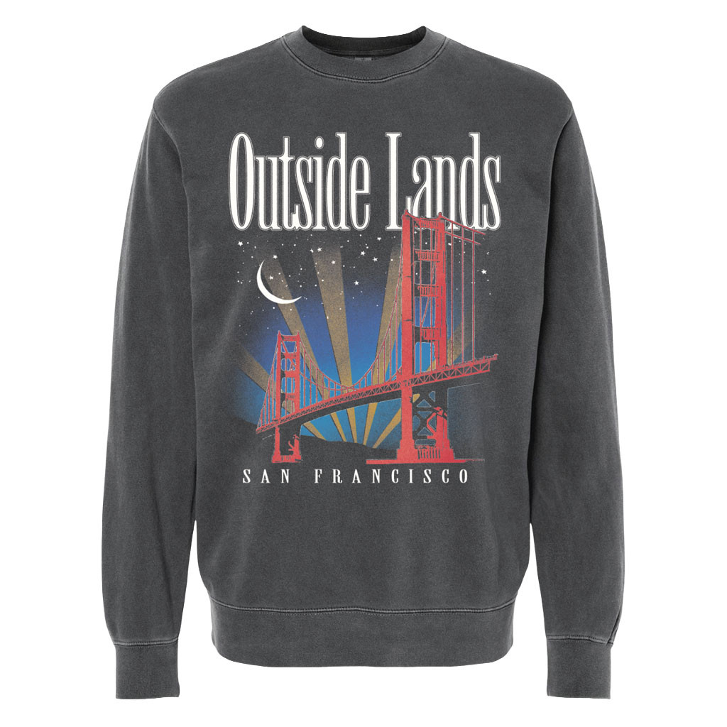 Outside Lands Merch 2026 Bridge Crewneck Outside Lands San Francisco Sweatshirt Gift For Fans - Kdjoy Outside Lands Merch 2026 Bridge Crewneck Outside Lands San Francisco Sweatshirt Gift For Fans - Kdjoy