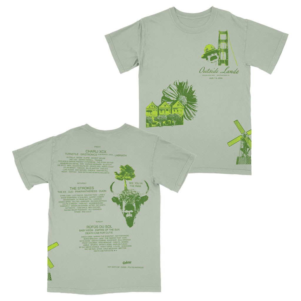 Outside Lands Merch 2026 Icon Event T-Shirt Music Festival Outfits Gift For Music Lovers - Kdjoy