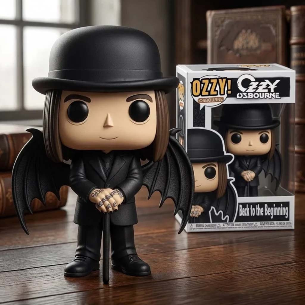 Ozzy Osbourne Back To The Beginning Funko Pop Ozzy Osbourne Merch Display Decor Gift For Fans - Kdjoy