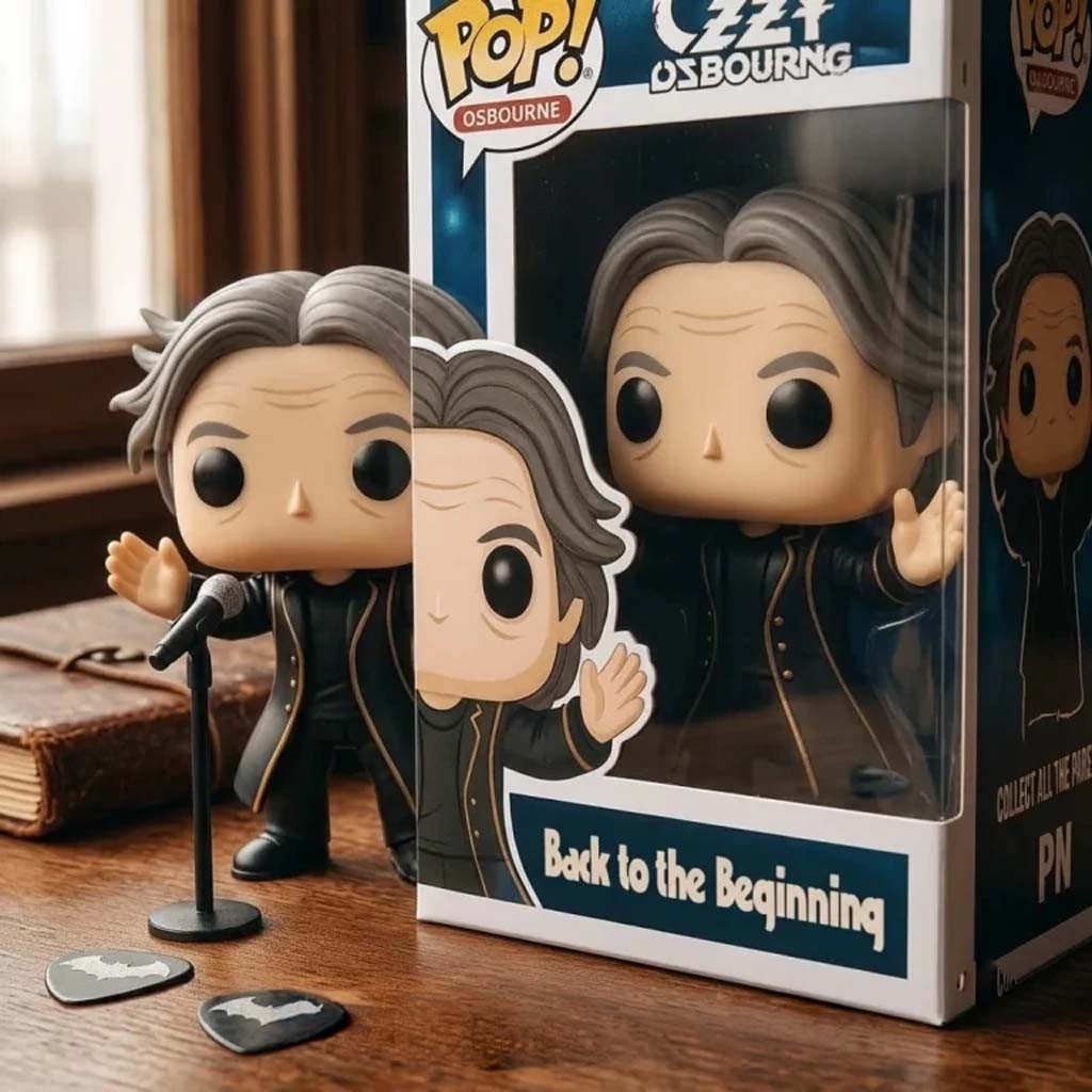 Ozzy Osbourne Back To The Beginning Funko Pop Ozzy Osbourne Merch Gift For Fans - Kdjoy