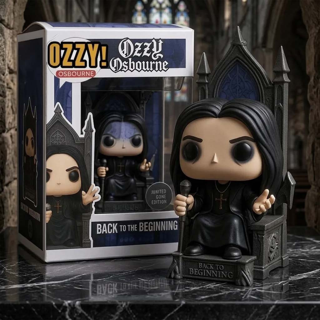 Ozzy Osbourne Funko Pop Back To The Beginning Pop Figure Ozzy Osbourne Merch 2026 - Kdjoy