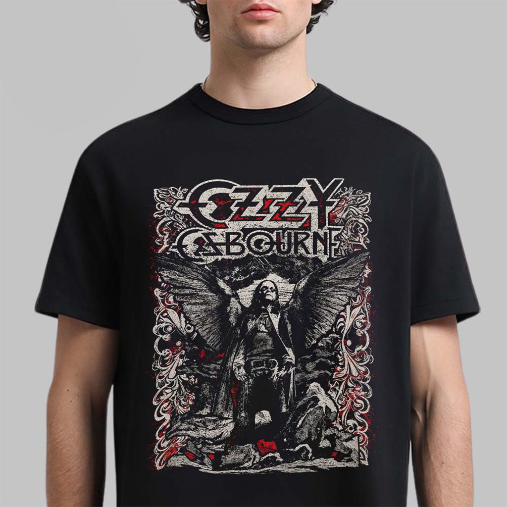 Ozzy Osbourne Merch Prince Of Darkness Universal Studios Halloween Horror Nights 2026 T-Shirt - Kdjoy Ozzy Osbourne Merch Prince Of Darkness Universal Studios Halloween Horror Nights 2026 T-Shirt - Kdjoy