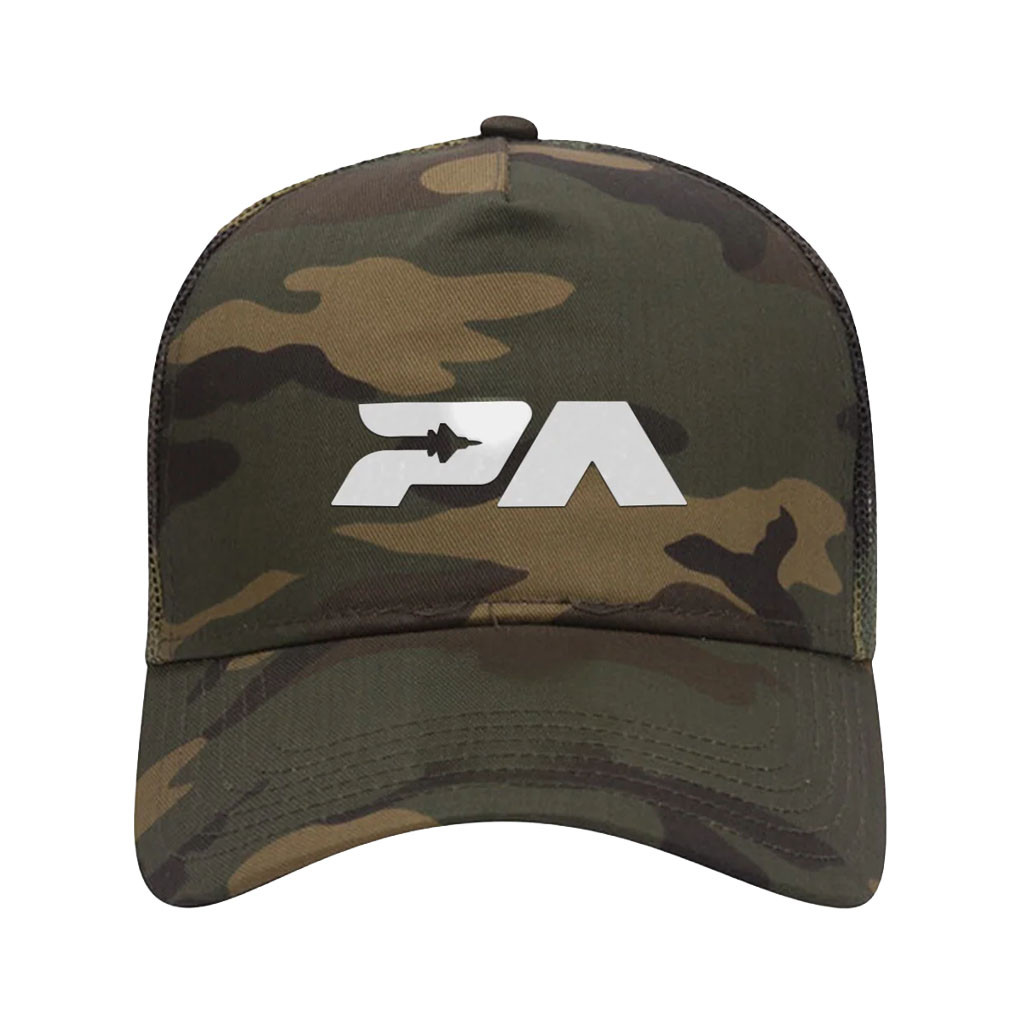 Pacific Airshow Merch 2026 PA Camo Trucker Hat Embroidered Gifts For My Boyfriend - Kdjoy