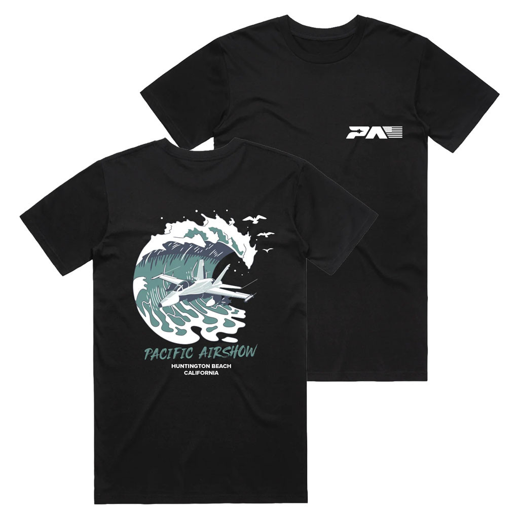 Pacific Airshow Merch 2026 Ride The Wave T-Shirt Unique Birthday Gift For Husband - Kdjoy Pacific Airshow Merch 2026 Ride The Wave T-Shirt Unique Birthday Gift For Husband - Kdjoy