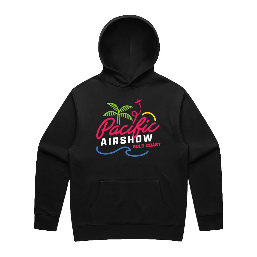 Pacific Airshow Merch 2026 Tropic Hoodie Black Unique Birthday Gift For Husband - Kdjoy