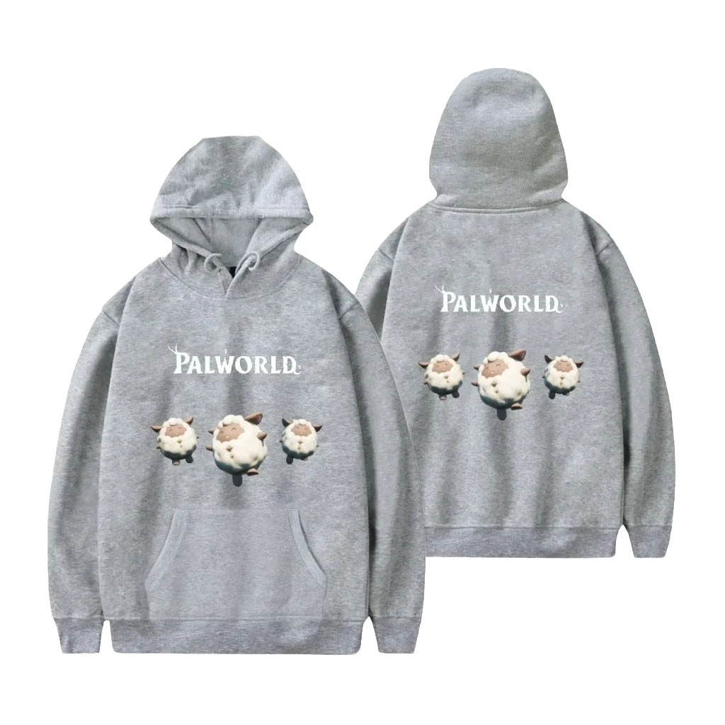 Palworld Merch 2026 Lamball Palworld Hoodie Presents For Video Game Lovers - Kdjoy Palworld Merch 2026 Lamball Palworld Hoodie Presents For Video Game Lovers - Kdjoy