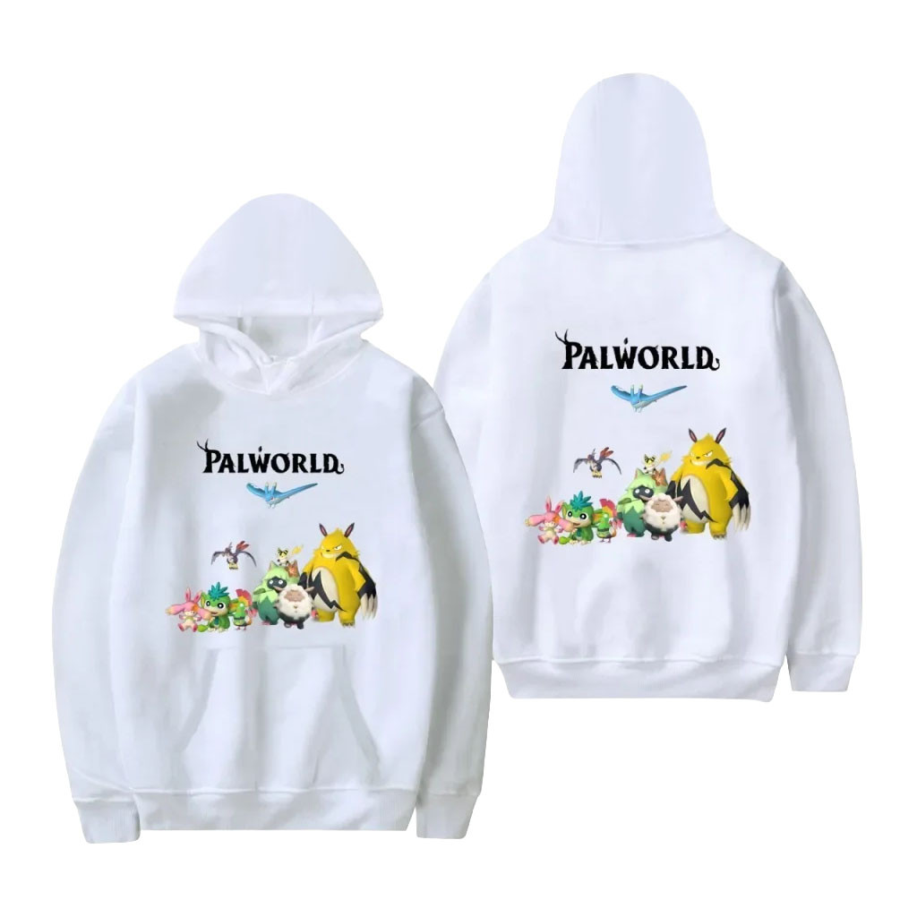 Palworld Merch 2026 Palworld Hoodie Cute Characters Hoodie Best Gifts For Video Game Lovers - Kdjoy