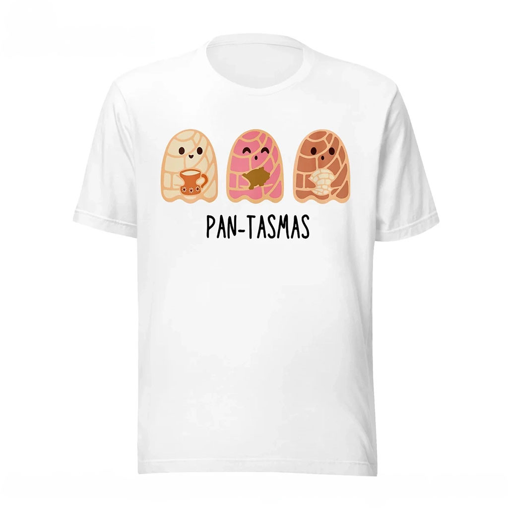 Pan-Tasmas Ghost Halloween T-Shirt Mexican Outfits Gift For Halloween Lovers - Kdjoy Pan-Tasmas Ghost Halloween T-Shirt Mexican Outfits Gift For Halloween Lovers - Kdjoy