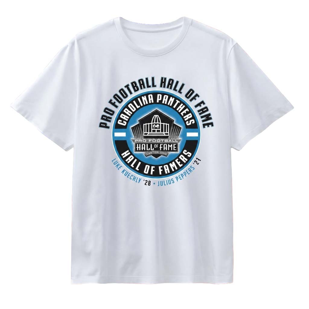 Panthers Class of 2026 Hall of Famers T-Shirt Carolina Panthers Merch Gift For Football Fans - Kdjoy Panthers Class of 2026 Hall of Famers T-Shirt Carolina Panthers Merch Gift For Football Fans - Kdjoy