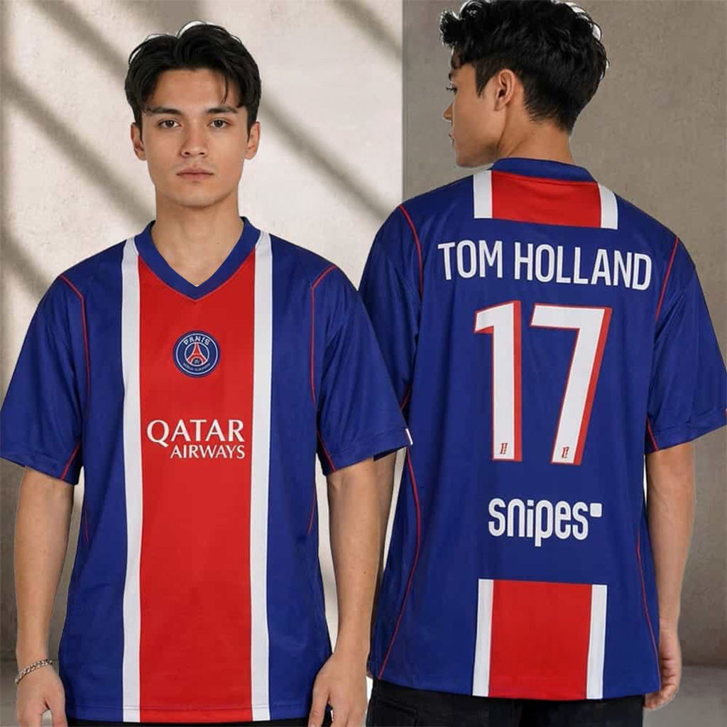 Paris Saint Germain x Tom Holland Movie Spider Man Brand New Day 2026 Football Jersey Fan Gifts - Kdjoy