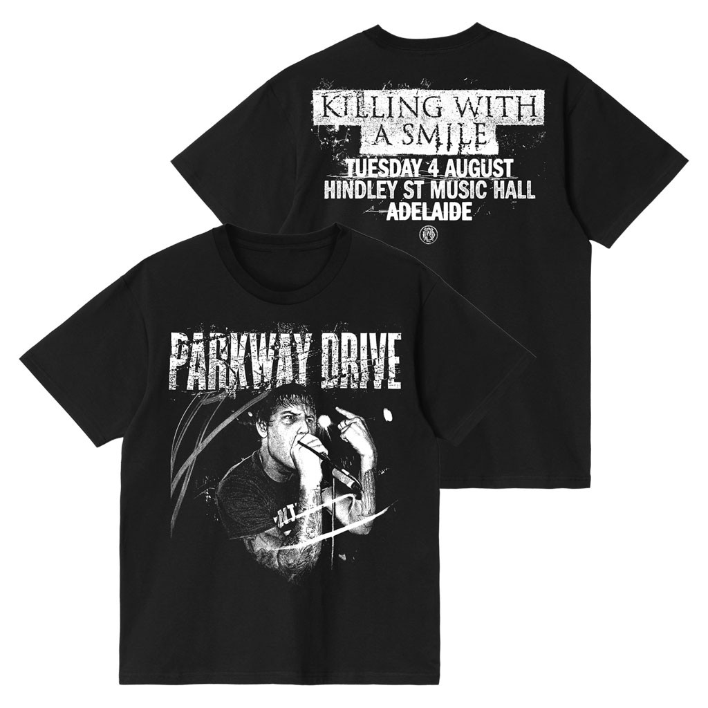 Parkway Drive Rock Merch 2026 Adelaide KWAS AUG 4 T-Shirt Gifts For Music Lovers - Kdjoy