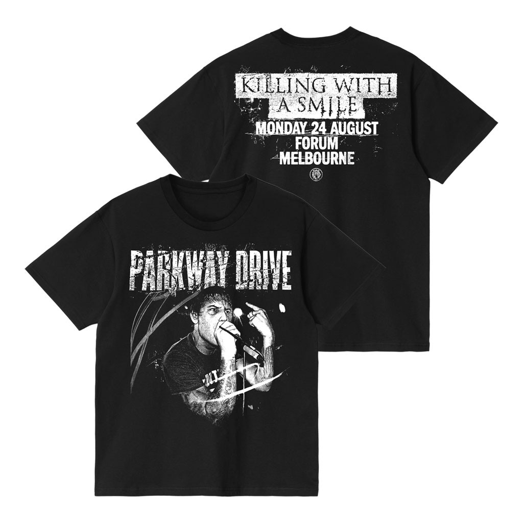 Parkway Drive Rock Merch 2026 Melbourne KWAS AUG 24 T-Shirt Music Gift Ideas For Guys - Kdjoy