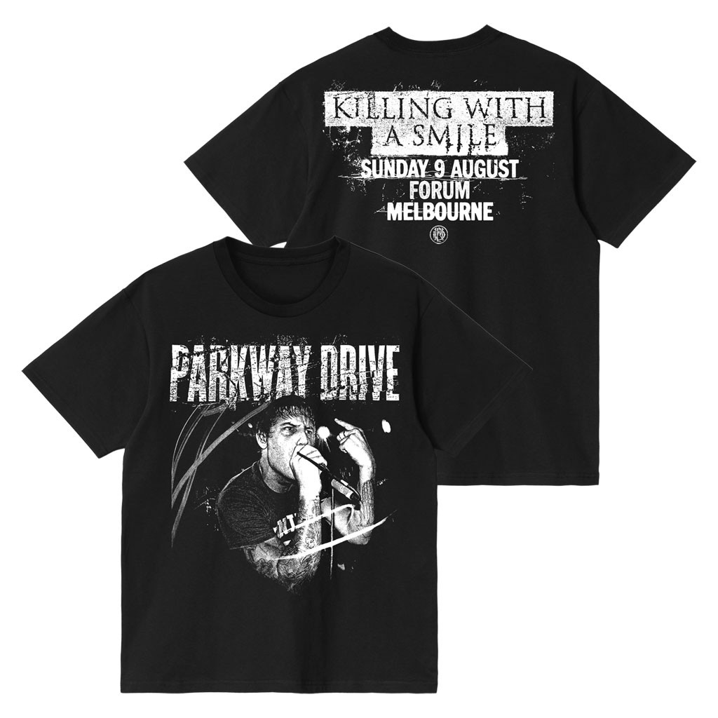 Parkway Drive Rock Merch 2026 Melbourne KWAS AUG 9 T-Shirt Gift Ideas For Music Lovers - Kdjoy
