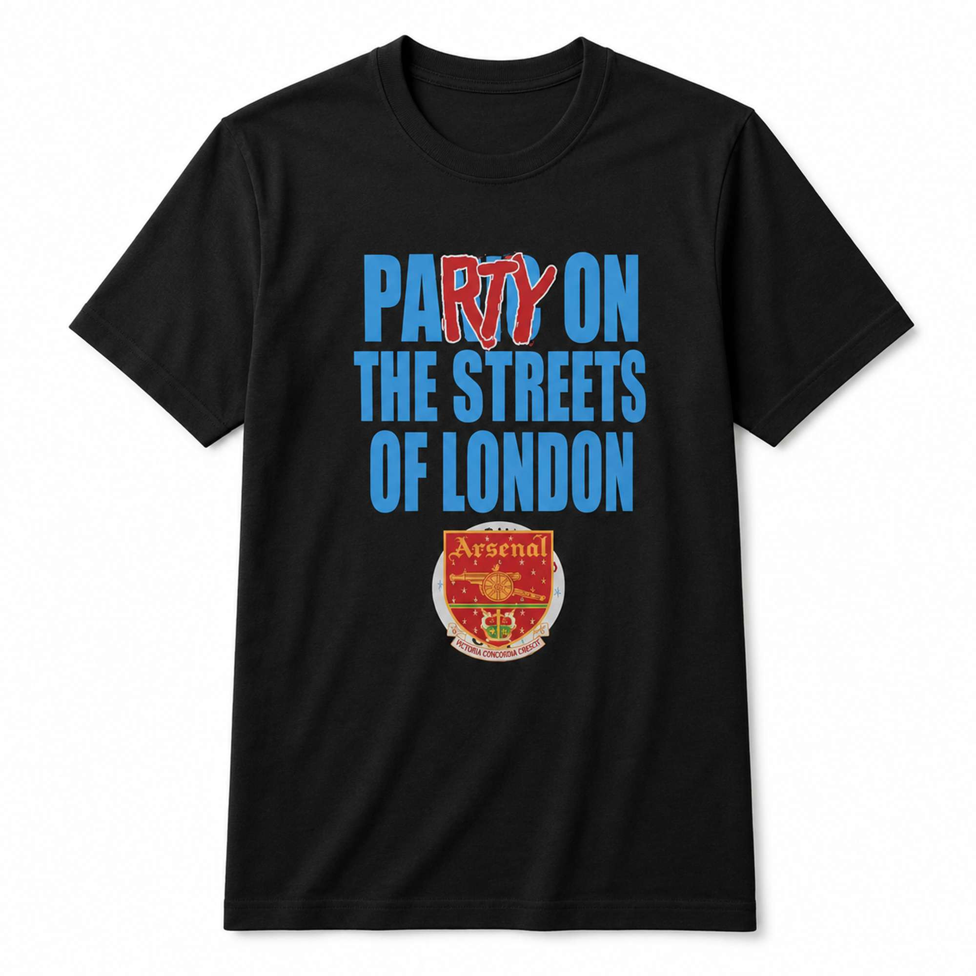 Party On The Streets Of London Shirt Arsenal FC Champions Merch Gift For Fans - Kdjoy