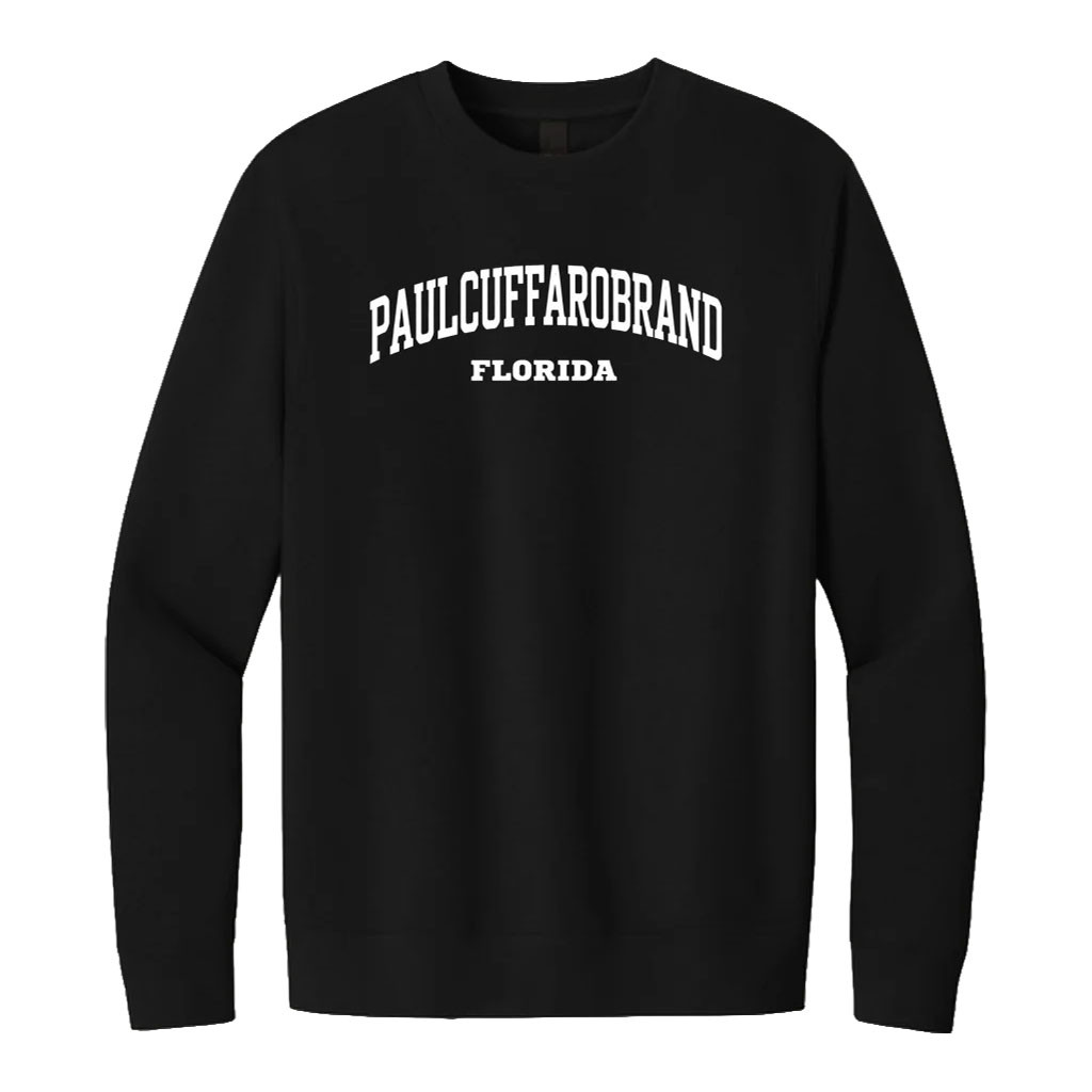 Paul Cuffaro Merch 2026 PCB Logo Sweatshirt Black Birthday Gift Ideas For Him - Kdjoy