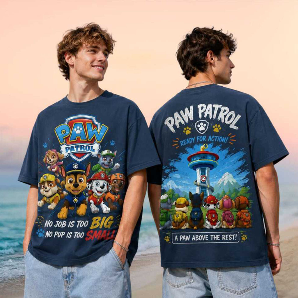 Paw Patrol Rescue Team Cartoon Puppies Adventure Shirt PAW Patrol Merch BFF Gifts - Kdjoy
