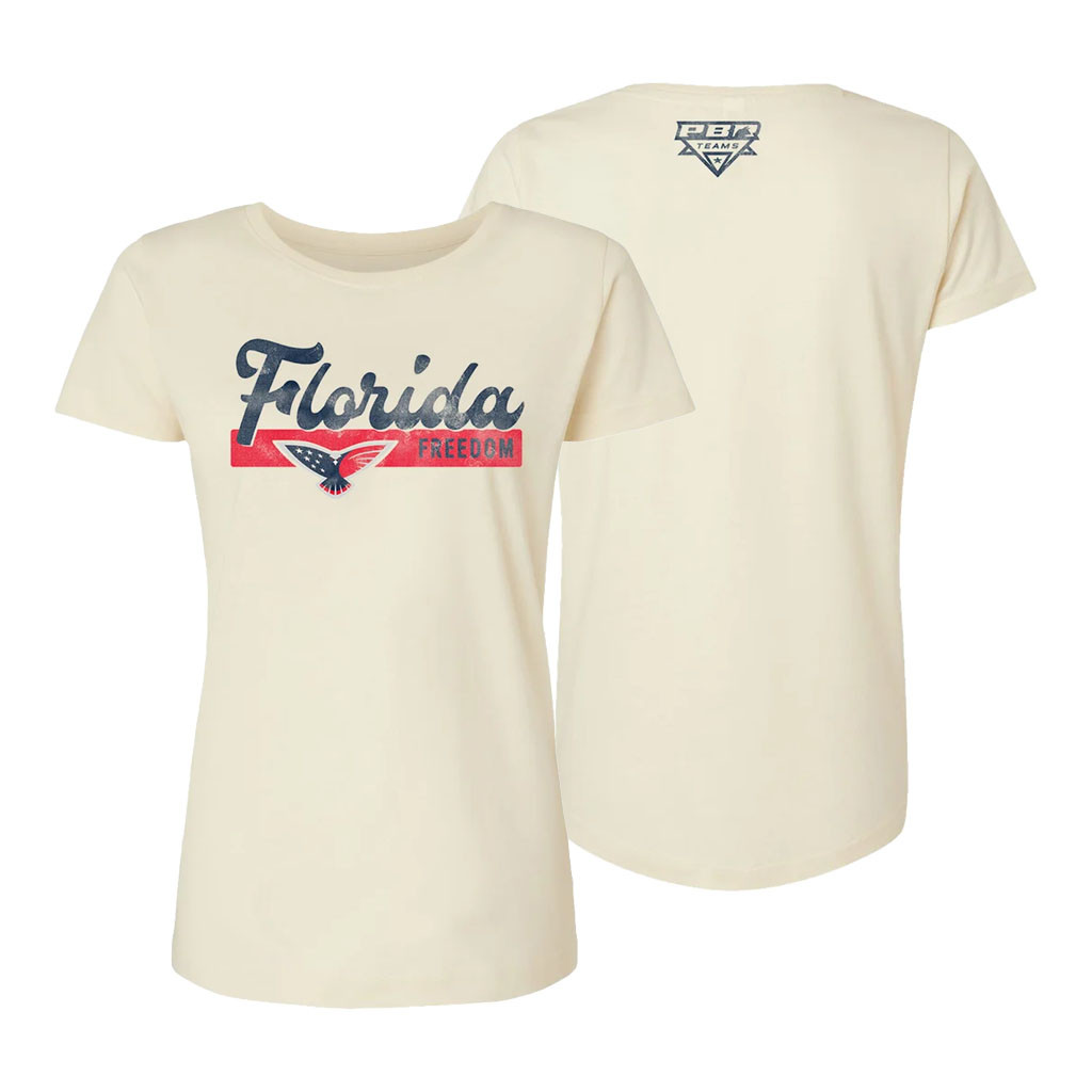 PBR Merch 2026 Florida Freedom T-Shirt Bull Rider Fan Apparel Gift For Sisters