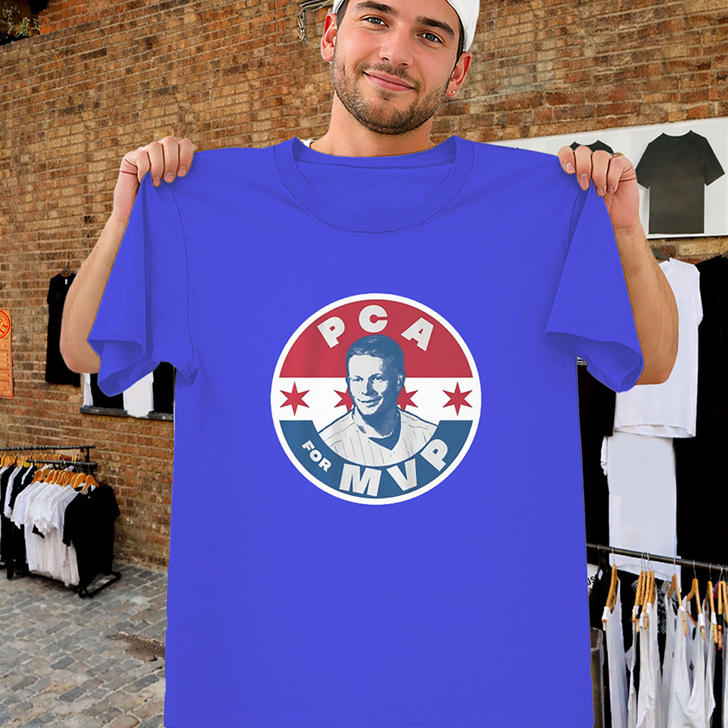 PCA For MVP Shirt Pete Crow-Armstrong Chicago Cubs Merch Gifts For Baseball Fans - Kdjoy