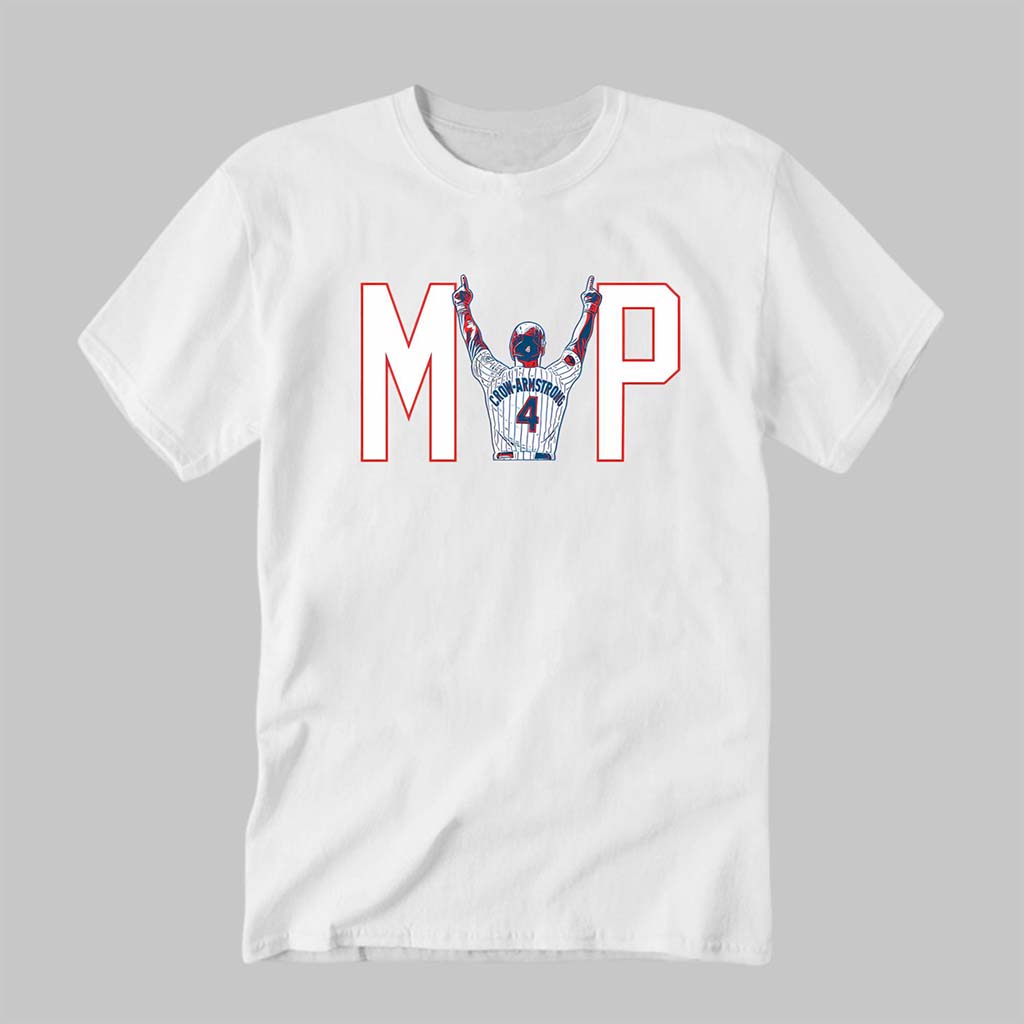 PCA MVP Shirt #4 Pete Crow-Armstrong Merch Gifts For Baseball Fans - Kdjoy