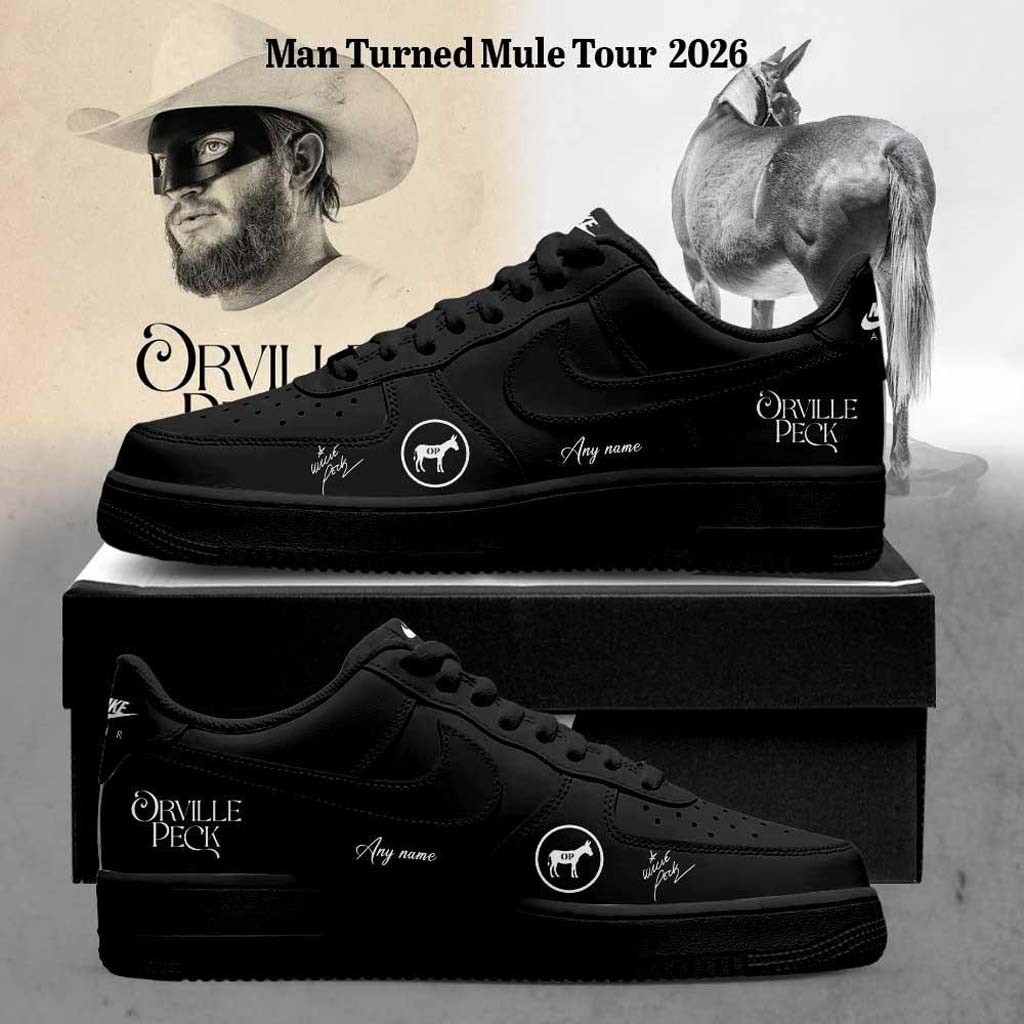 Personalised Orville Peck Man Turned Mule Tour 2026 Sneakers Orville Peck Merch Music Fan Gear - Kdjoy