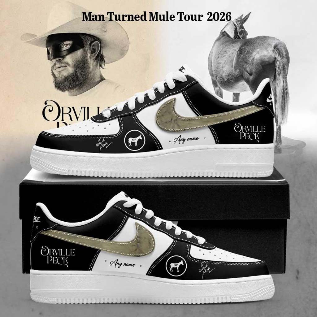 Personalised Orville Peck Merch 2026 Man Turned Mule Tour Sneakers Gift For Country Lovers - Kdjoy