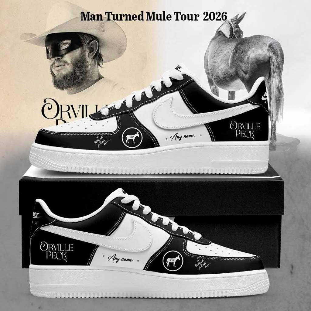 Personalised Orville Peck Merch 2026 Man Turned Mule Tour Sneakers Present For Country Fans - Kdjoy