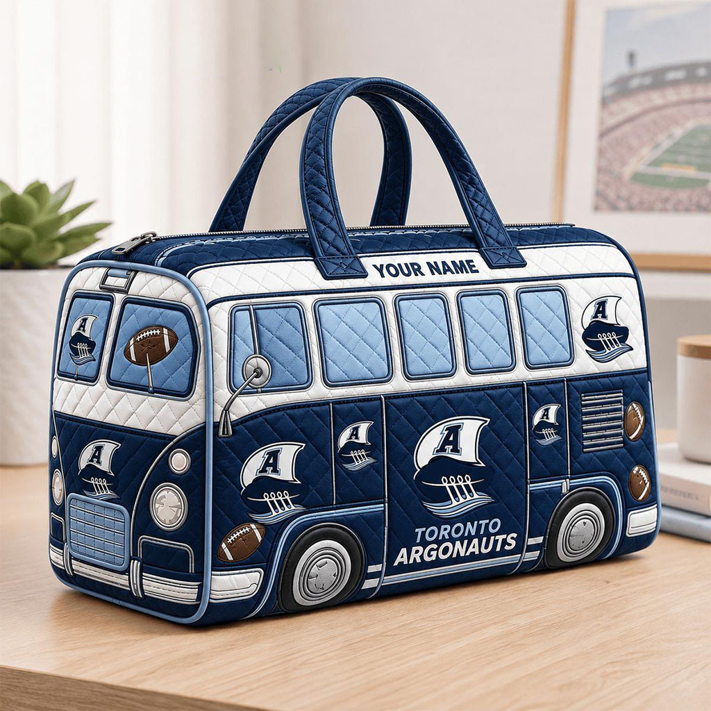 Personalised Toronto Argonauts CFL New Quilted Duffle Bag Toronto Argonauts Merch Fan Gifts - Kdjoy Personalised Toronto Argonauts CFL New Quilted Duffle Bag Toronto Argonauts Merch Fan Gifts - Kdjoy
