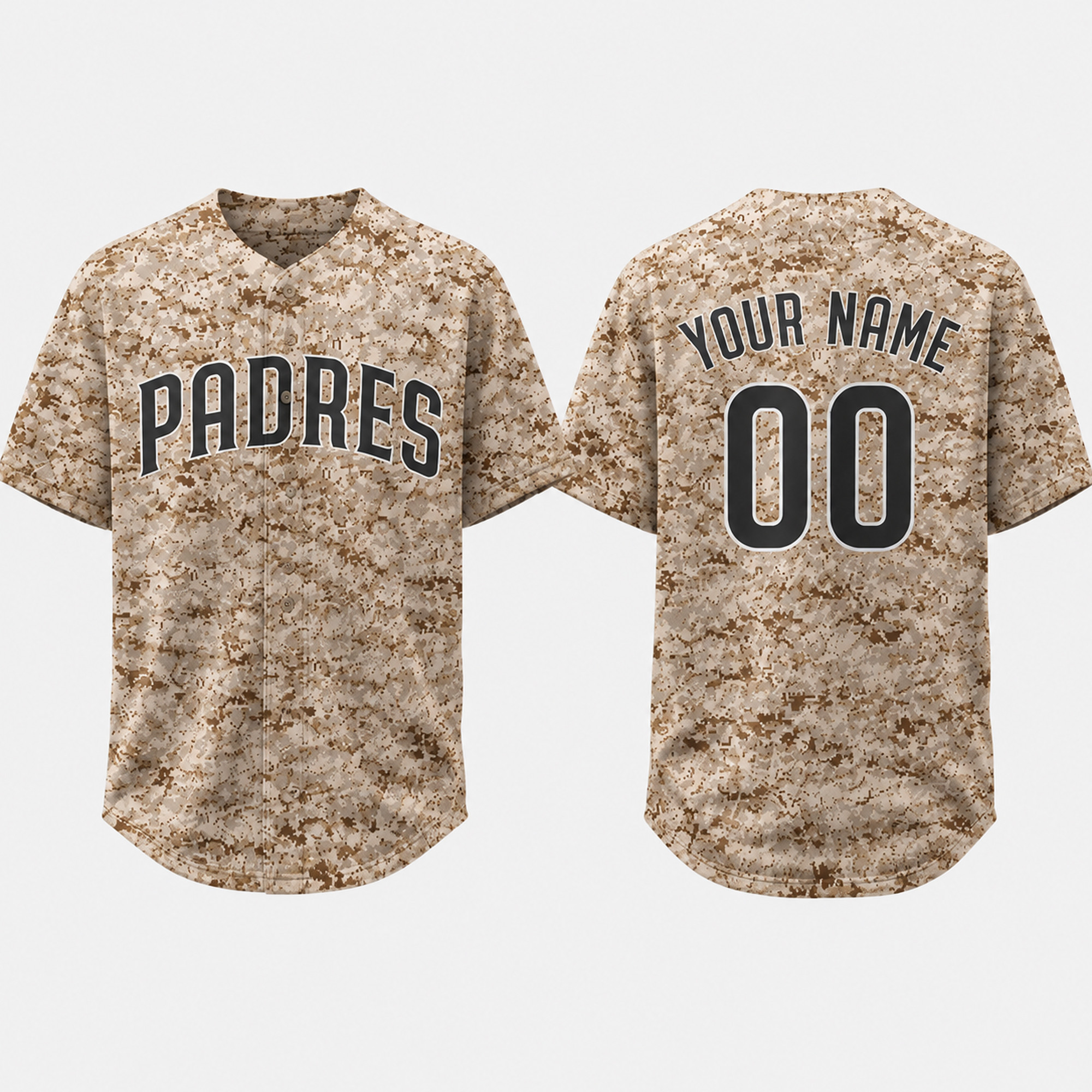 Personalized 2026 Padres Alternate Camo Jersey SD Padres Merch Gift Ideas For Baseball Fans - Kdjoy