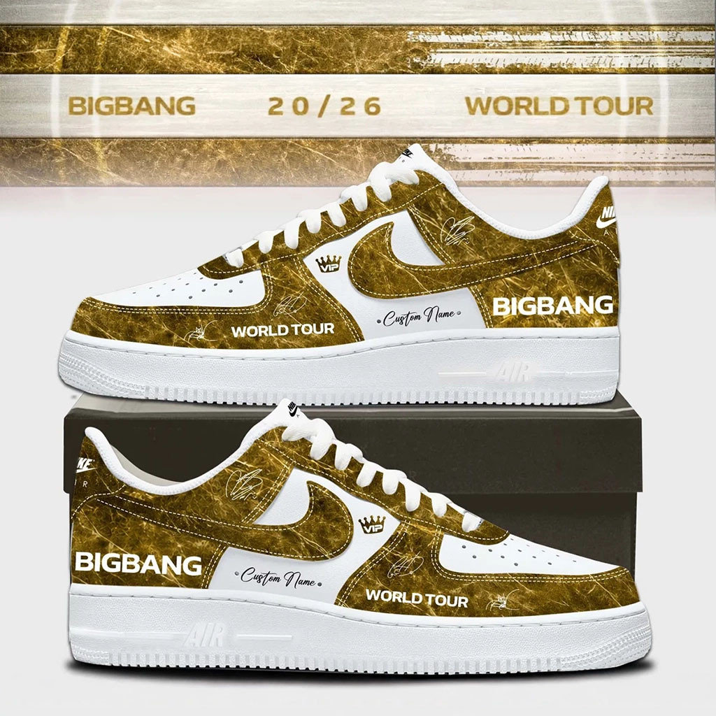 Personalized BigBang Merch 2026 World Tour Signed Sneakers BigBang 20th Anniversary Merch - Kdjoy Personalized BigBang Merch 2026 World Tour Signed Sneakers BigBang 20th Anniversary Merch - Kdjoy