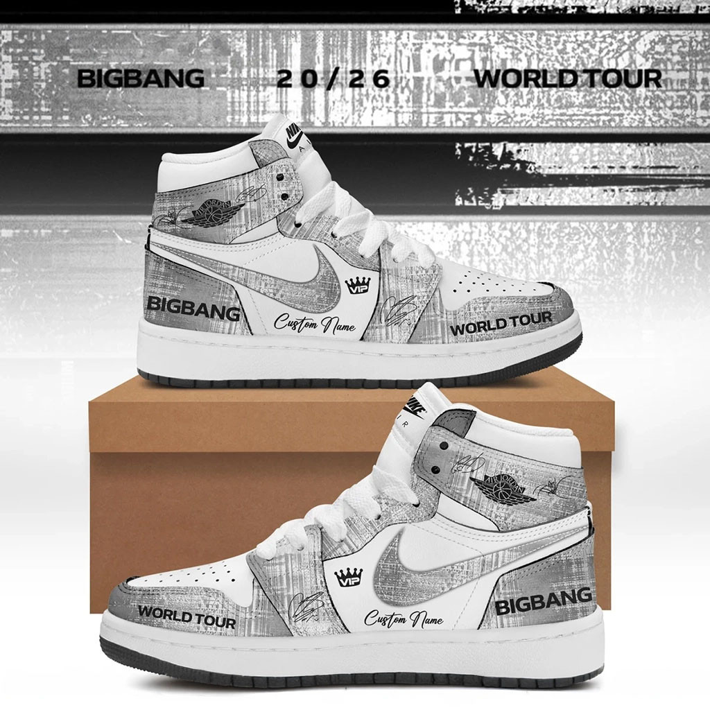 Personalized BigBang World Tour Signature Sneakers BigBang Merch 2026 Kpop Gear VIPs Gifts - Kdjoy Personalized BigBang World Tour Signature Sneakers BigBang Merch 2026 Kpop Gear VIPs Gifts - Kdjoy